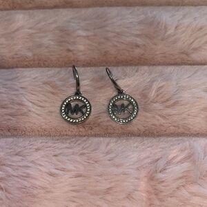 MK Silver Earrings
